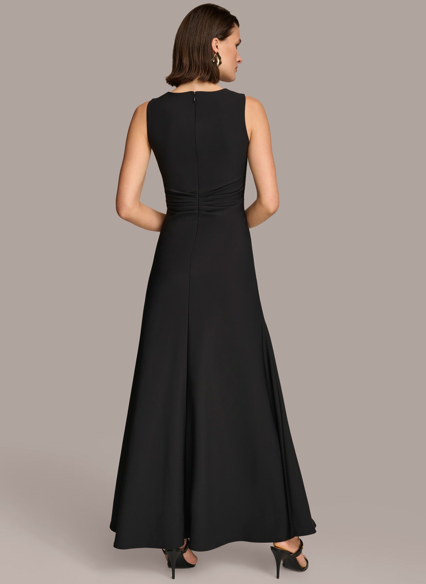 (image for) PERFECT V NECK TWIST FRONT GOWN